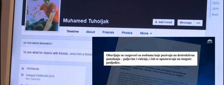Policija saslušala Gračanliju zbog pisanja na Facebooku