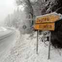 Žuto upozorenje zbog snijega i vjetra u Hrvatskoj