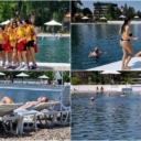 Idealni uslovi za kupanje na Panonskim jezerima, kompleks posjetile i odbojkašice Španije