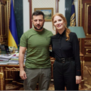 Volodimir Zelenski se sastao s glumicom Jessicom Chastain: Svijet će čuti istinu