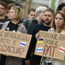 Antiratni protest u Beogradu: “Putin nije brat, Putin je rat”