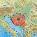 Zemljotres registrovan na tlu Bosne i Hercegovine, epicentar blizu Zenice