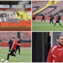 Fukare podržale fudbalere Slobode na treningu uoči derbija sa Sarajevom