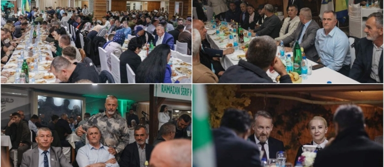 U Tuzli organizovan iftar za 1100 osoba, prisutvovali Bakir i Sebija  Izetbegović, Naser Orić, Novalić, Lendo… | Tuzlanski.ba