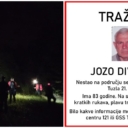 Još uvijek ni traga od Joze Divkovića koji je nestao prije dva dana