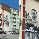U Bijeljini osvanuo mural jednom od ubijenih srpskih terorista na Kosovu