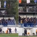 Užas na fudbalskoj utakmici u komšiluku: Predstavnici klubova žestoko se potukli u VIP loži
