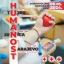 Akcija dobrovoljnog darivanja krvi 8. maja u Sarajevu, Tuzli i Zenici