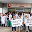 Doktori polusatnim štrajkom u Mostaru poručili: Ujednačite prava, pokažite da vam je stalo!