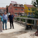 Gradonačelnik Lugavić obišao radove na obnovi mostova Kipovi i Plavi most
