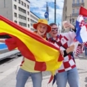 “Uzavrela atmosfera” u Berlinu: Na ulicama brojni navijači Španije i Hrvatske