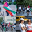 Stop genocidu, sloboda Palestini: U Podgorici održana biciklijada solidarnosti s Palestincima