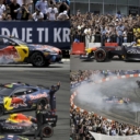 Bolid Formule 1 priredio spektakl na ulicama Sarajeva, David Coulthard oduševio publiku