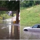 Nevrijeme pogodilo Prijedor: Gradske ulice pod vodom