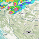 Pratite uživo kretanje oluje koja se približava Bosni i Hercegovini