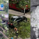 Nevrijeme u regiji: U Zagrebu padala stabla i letjeli krovovi